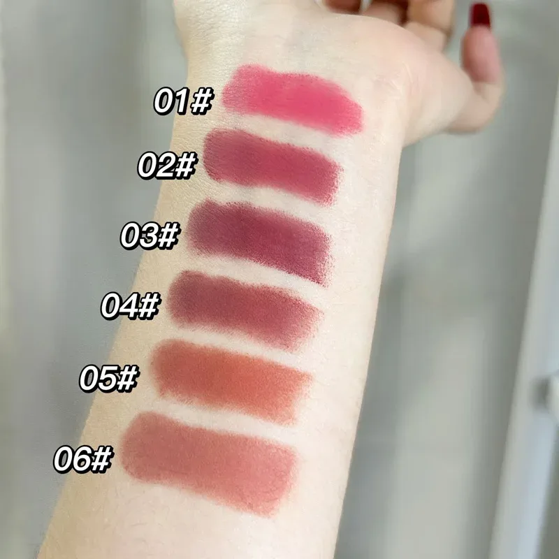 Toot Dodo Matte Lip Mud Cool Brown Χαμηλού κορεσμού Αδιάβροχο μακράς διαρκείας ομιχλώδες μακιγιάζ χειλιών