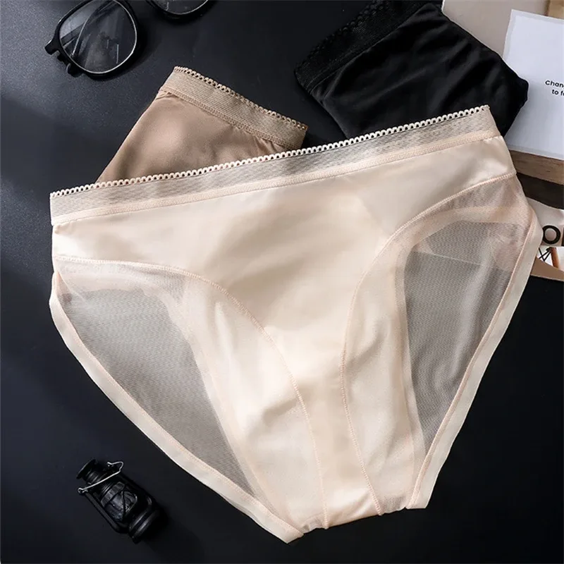 New adults 18 plus micro calzones hombres Ice silk mesh men's underwear 3D space sexy lingeries for man lace calzoncillos hombre — image 10
