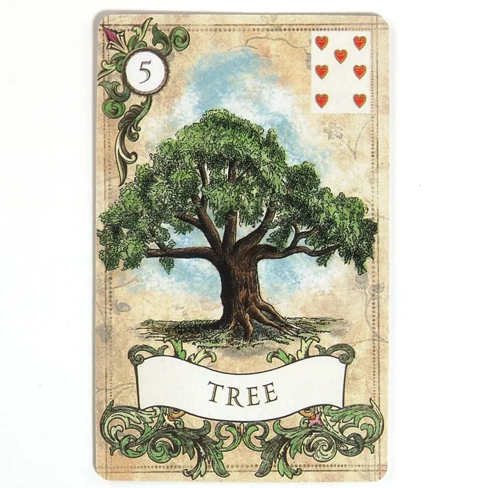 Old Style Lenormand Fortune-Telling Cards Αγγλική Έκδοση A 38 Oracle Deck Divination Fate Επιτραπέζια παιχνίδια Τράπουλες — image 4
