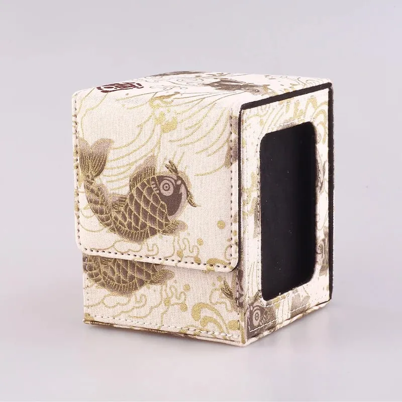 120+ Trading Card Deck Box με παράθυρο προβολής MTG PTCG TCG Επιτραπέζια παιχνίδια Συλλεκτικές θήκες για κάρτες YGO Magnetic Organizer Case Δώρο — image 13