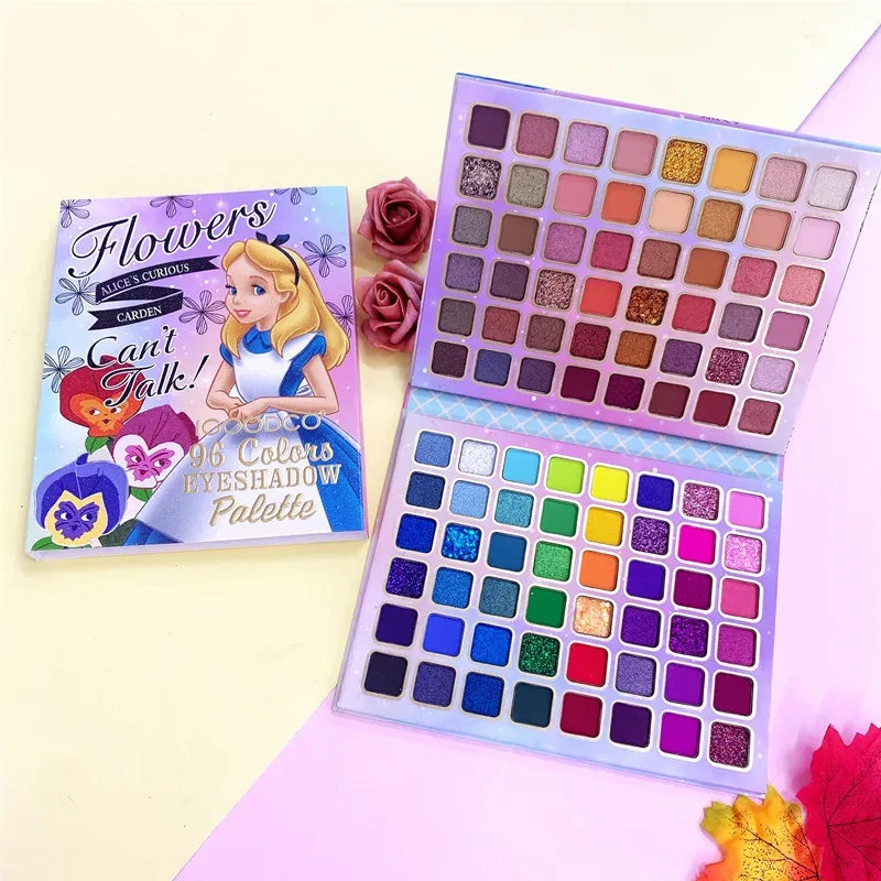 Boutique 96 Colors Eye Shadow Plate Shimmer Matte Sequin Eyeshadow Colorful Stage Ball Dedicated Neon Eyeshadow Palette Beauty — image 10