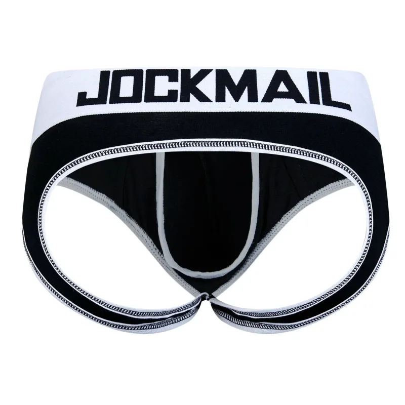 Nam Không Đáy Đồng Tính Quần Lót Hở Lưng Quần Đùi Jockstrap Ẻo Lả Dương Vật Túi Đẩy Lên Quần Lót Calzoncillos Hombre Trơn Trượt — image 12