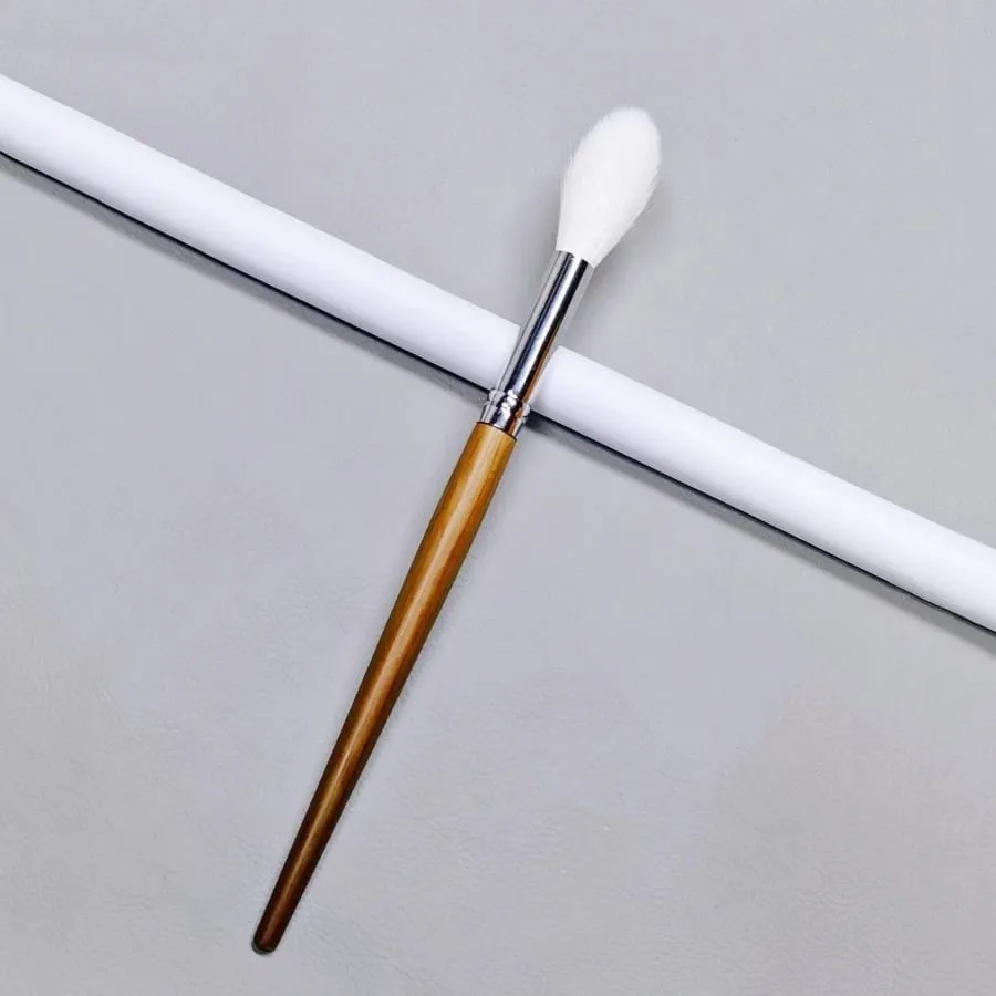Tapered Highlighter Brush Υψηλής ποιότητας φυσική τρίχα που ρυθμίζει το πρόσωπο Powder Blending Blusher Πινέλα μακιγιάζ