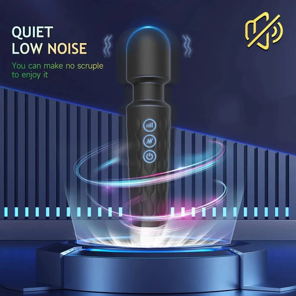 Powerful G-Spot Vibrator Female Clitoris Stimulator Dildo AV Magic-Wand Vagin Massager Masturbator Sex Toys for Women Erotic 18+
