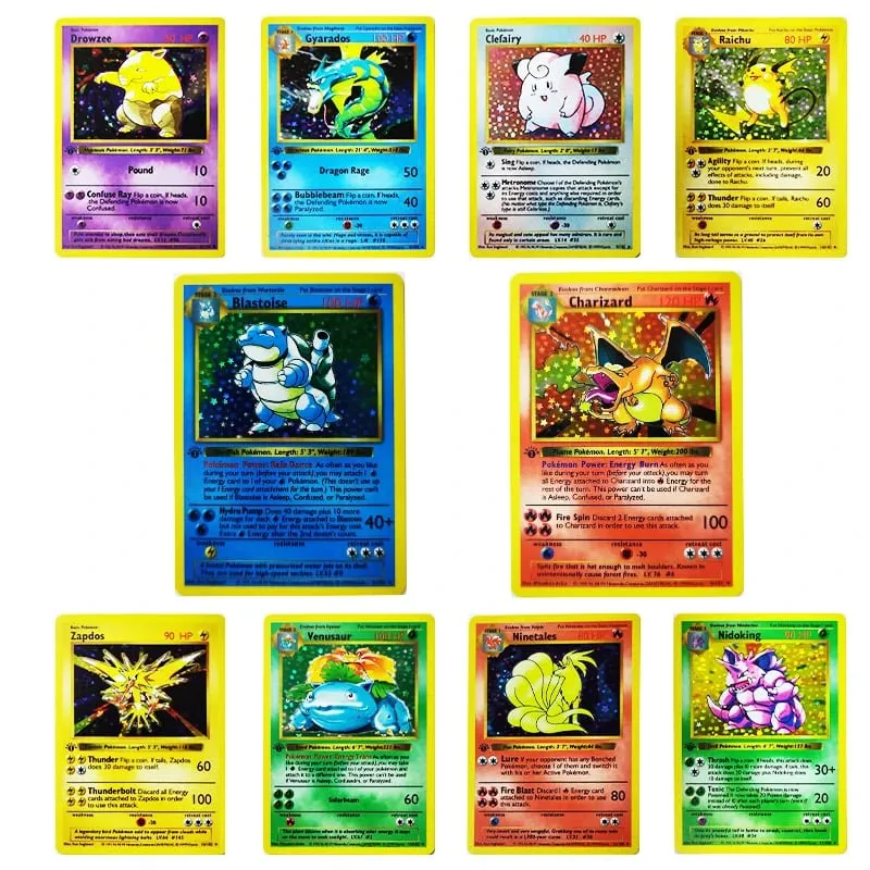 DIY Collection Cards 1999 1ST EDITION Self Made Single Card Classic Game Anime Cards Gift Toy