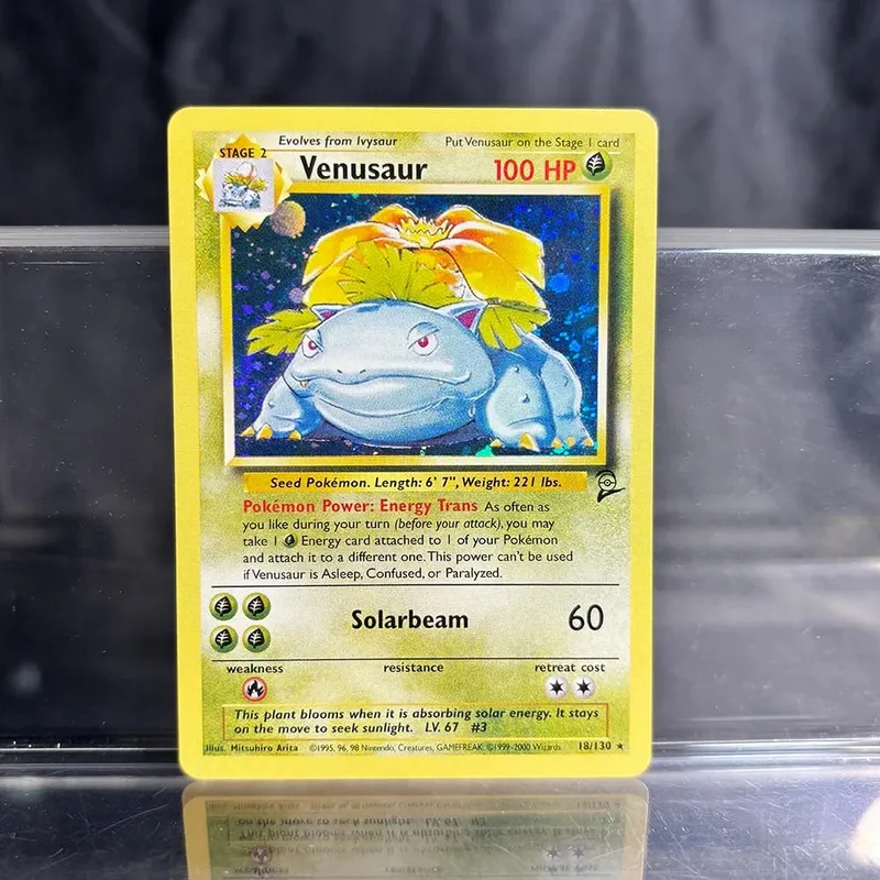 אוסף משחקי מסחר הולוגרפי PTCG כרטיסי פרוקסי Charizard Pikachu Mew EX Singl PKM Foil Cards Gengar VMAX Skyridge (SK) — image 5