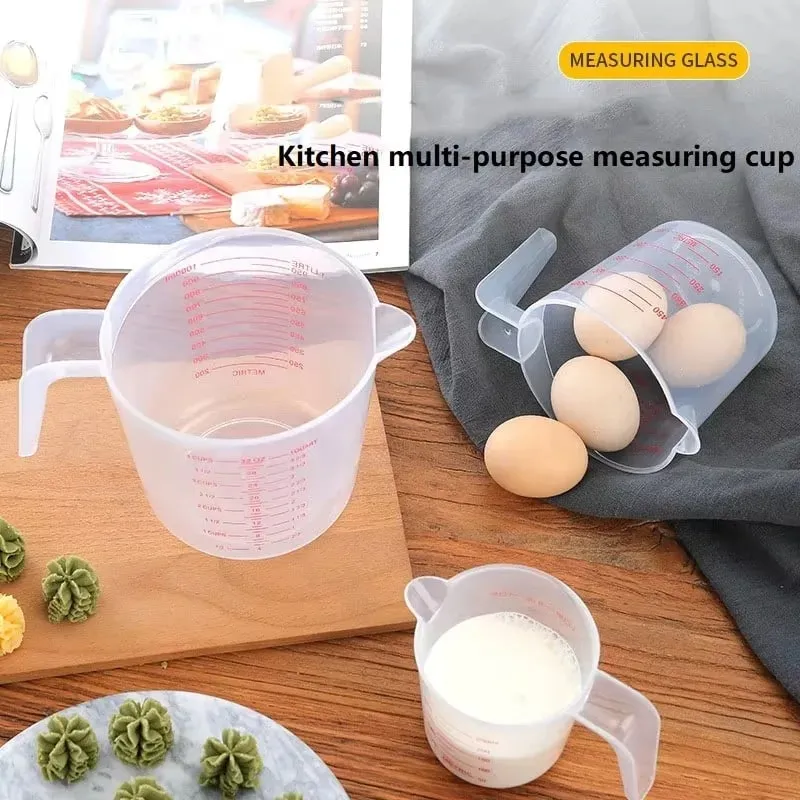 250/500/1000ML Κύπελλο Easuring Μεζούρα και κουτάλια Πλαστική κανάτα Ψηφιακή ζυγαριά κουζίνας Εργαλεία ψησίματος Αξεσουάρ χρονοδιακόπτη — image 6