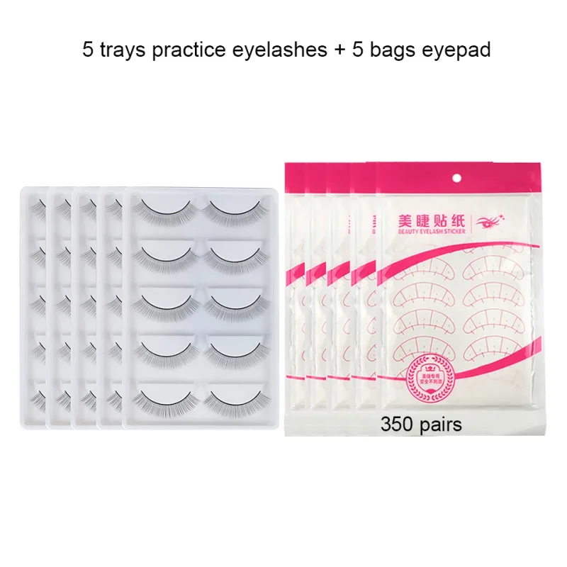Χονδρική τιμή Εξάσκηση Lashing Eyelashes Mannequin Head Σετ εκπαίδευσης για αρχάριους Καλλυντικά Eye Lash Extension Supplies Mannequin