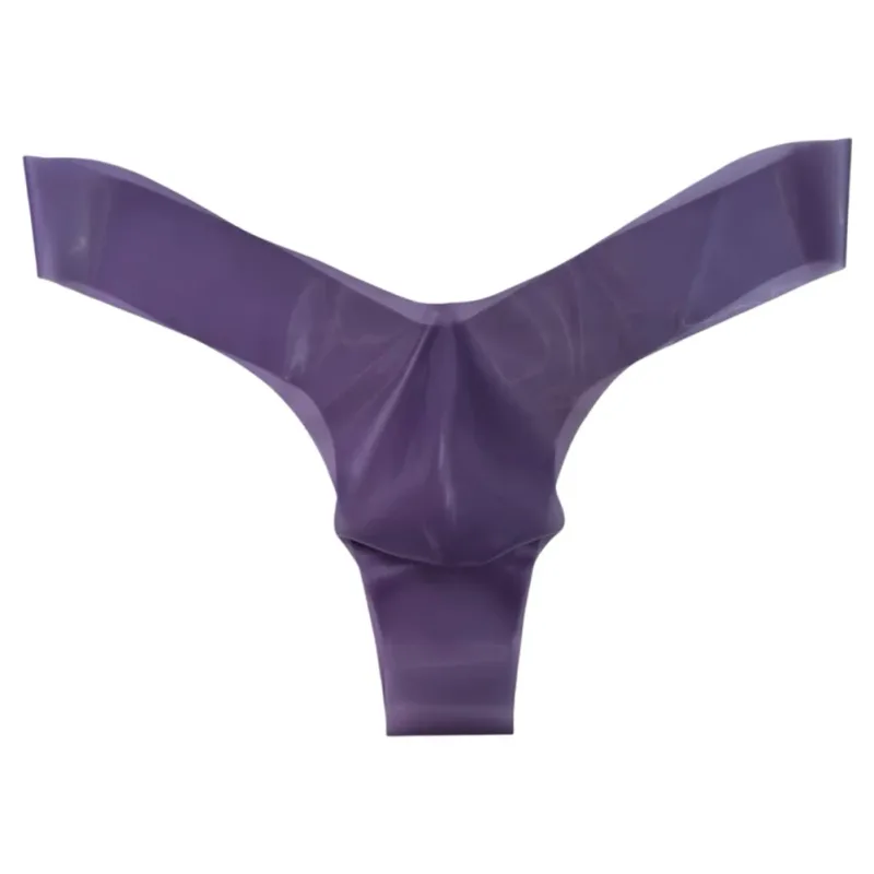 Transparent Latex Thongs For Men Briefs For Men Erotic Underpants Latex Underwear G-Strings Underwear Sexy Lingerie — image 10