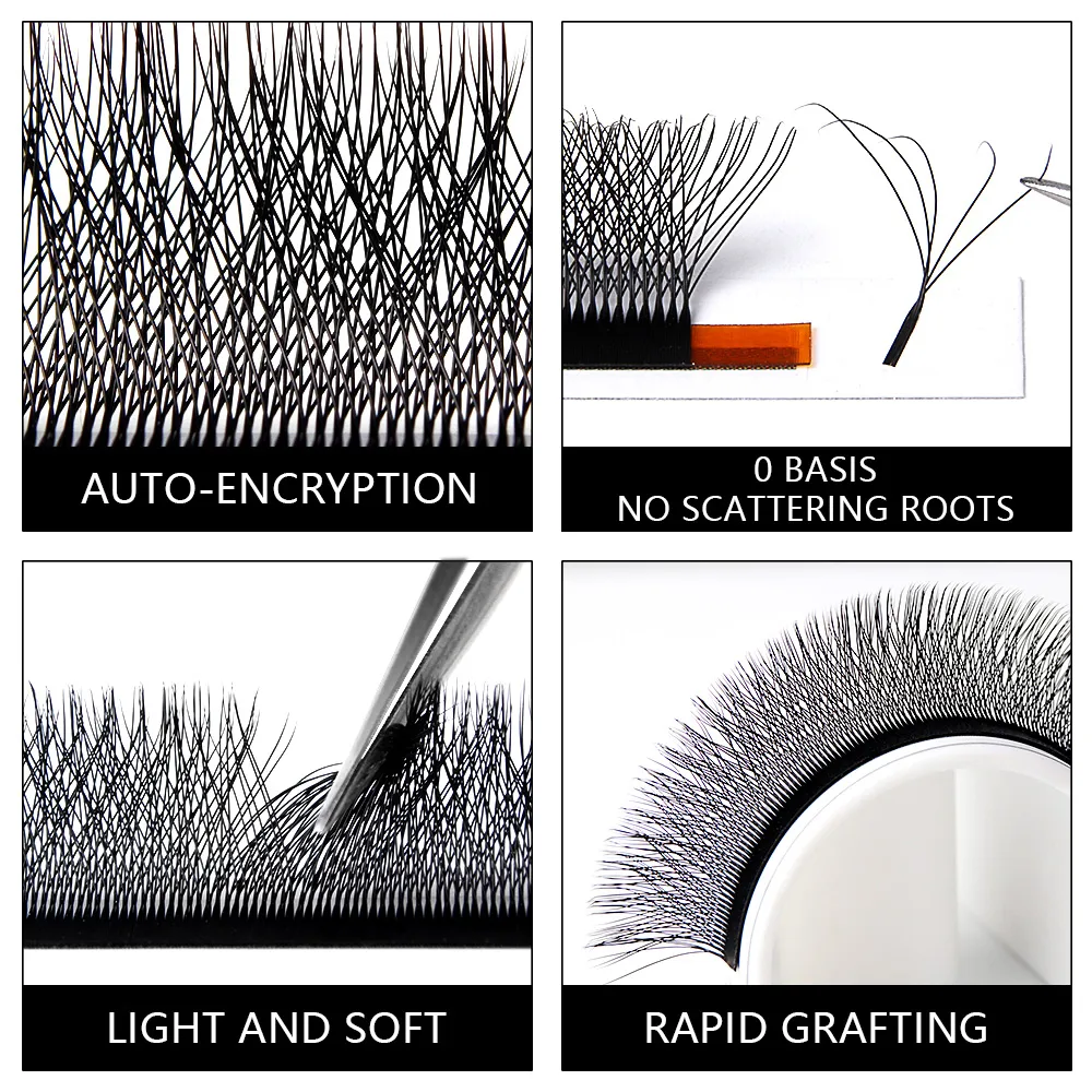 Befer Cilios YY/3D/4D/5D/6D W Shaped Fake Eyelashes Extension Technologic Fiber High Quality Soft Natural Professional Wholesale — image 2