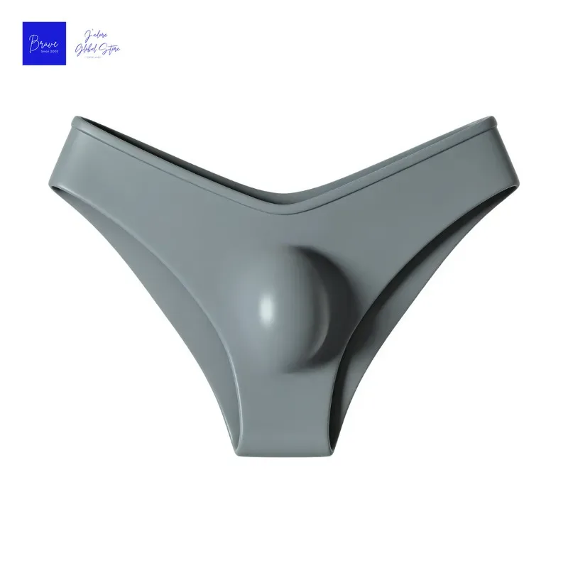 1 Piece Men's Sexy Semi Sheer V-Waist High Cut Briefs - Ultra-Thin Cool Touch Lightweight Breathable Soft Casual Men Underwear — image 15