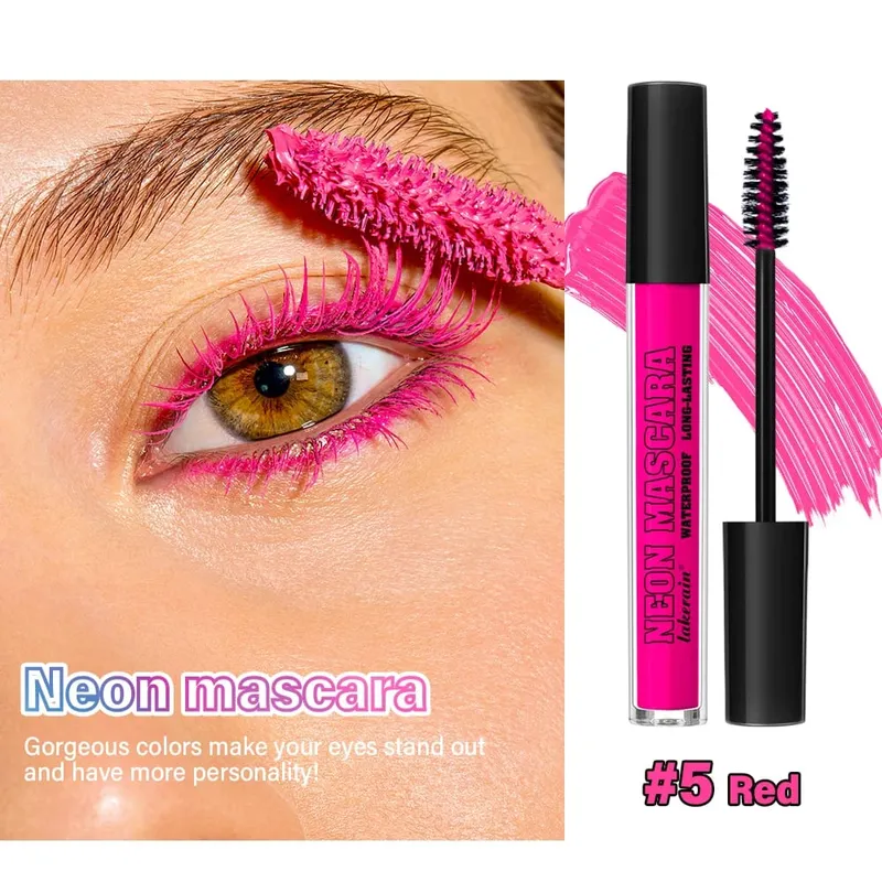 3Pcs Eye Makeup Set Purple Mascara Black Volume Mascara Eyeliner Pencil Waterproof Long Lasting Party Festival Eye Cosmetic Kit — image 4
