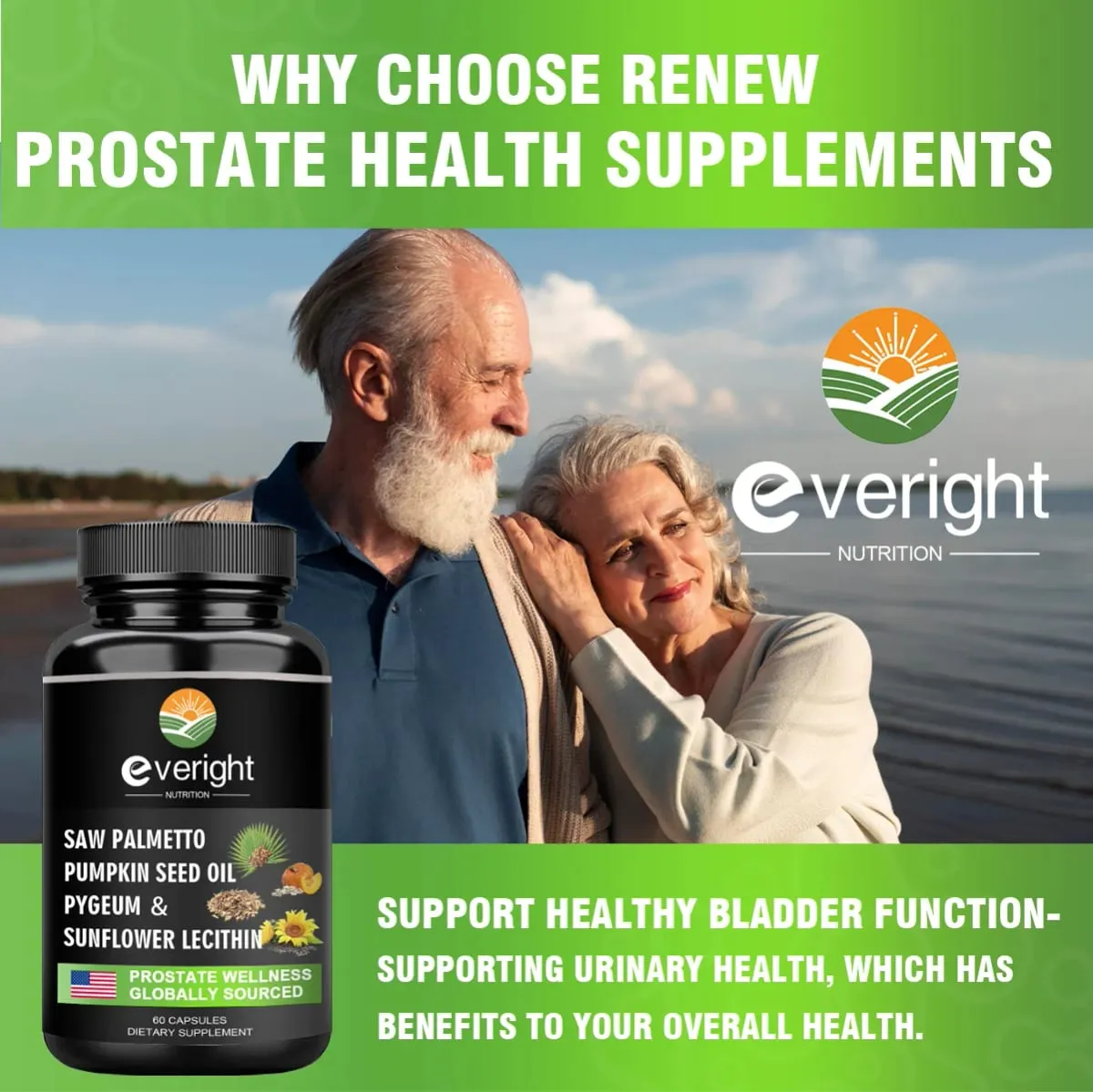 Multivitamin for Men Supplement Immune System Health Support with Vitamin A B12 C & D Daily Nutritional Support Non-GMO