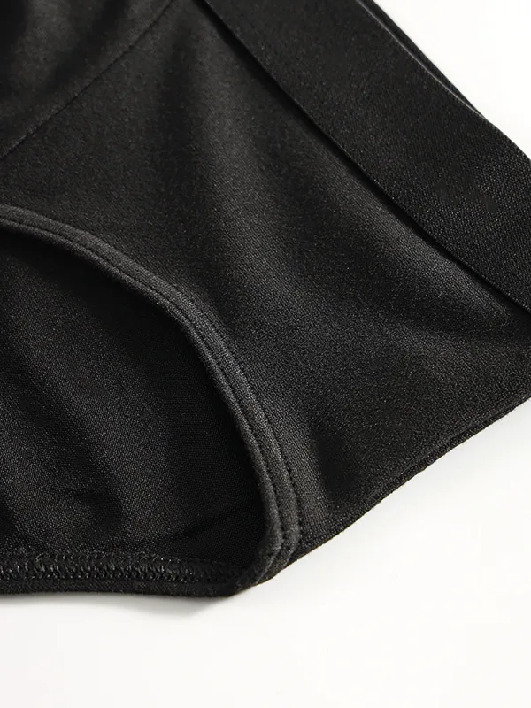 4-Piece Men's Triangle Underwear, Simple and Comfortable for Daily Use. Four-Color Underwear Set, All-Season Men's Underwear — image 6