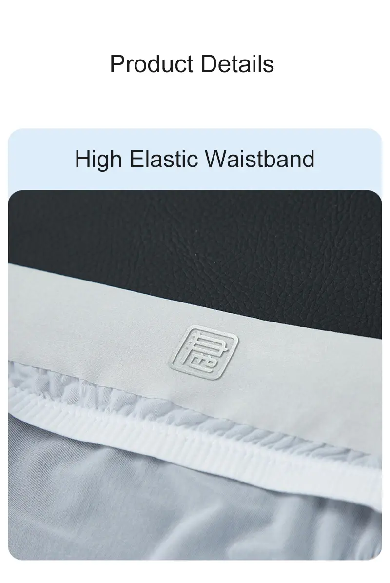 Ice Silk Ultra-thin Men Underwear Seamless Transparent Quick Drying Briefs Sexy U Bulge Pouch Triangle Underpants Erotic Panties — image 8