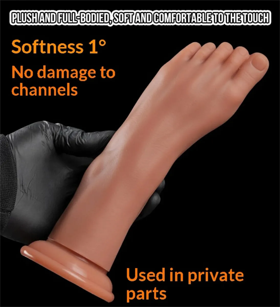 Huge Feet Style Anal Plug Big Silicone Ass ButtPlug Deep Masturbator Dildo Dilator Stimulator Anal Dildo Adult Sex Toy For Women — image 2
