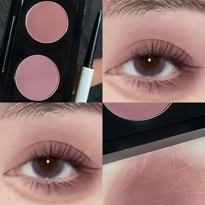 Phantom Bear Mini Dual Finish Eyeshadow Multi Shades for Daily Party Smoky Eye Makeup — image 7