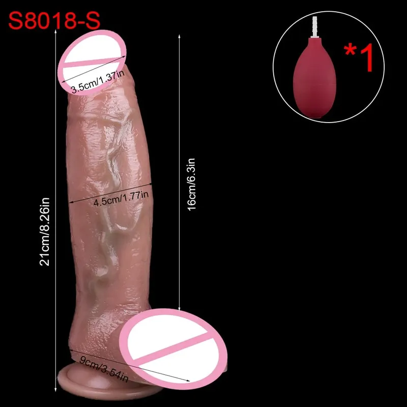5 Styles Ultra Squirting Dildo Anal Plug Sex Toys For Men Women Gay Masturbator Ejaculating Adult Toys — image 18