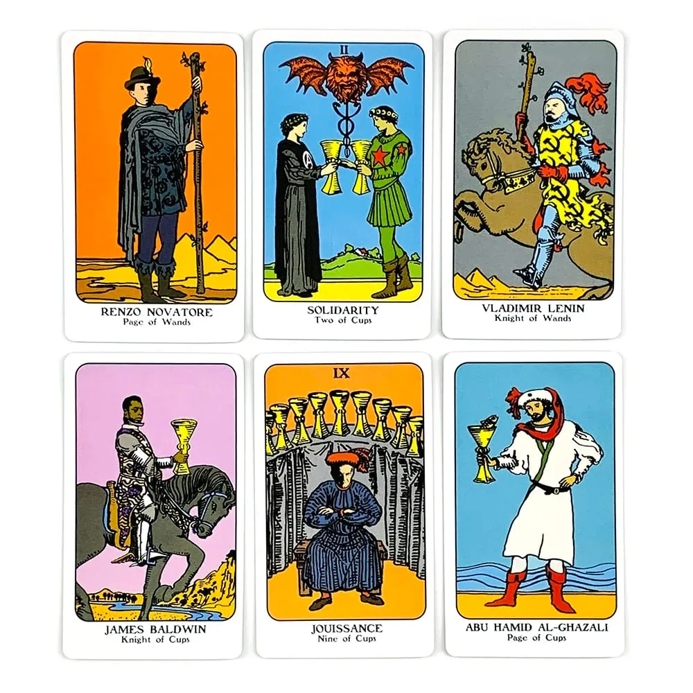 Νέο The Philosopher's Tarot Deck 78 Cards Αγγλική έκδοση Fate Prediction Πνευματικό επιτραπέζιο παιχνίδι μαντείας για αρχάριους Ταρώ — image 4