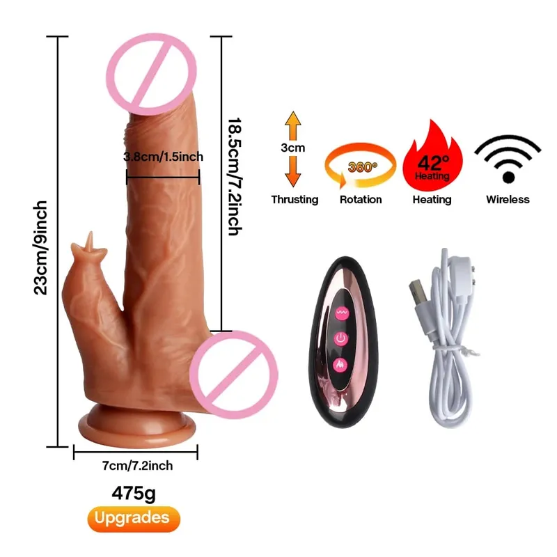 S M L רך ריאליסטי אנאלי גדול דילדו כפול סיליקון כוס יניקה Glans פין צעצועי מין לגברים נשים גיי אוננות אורגזמה זין — image 18