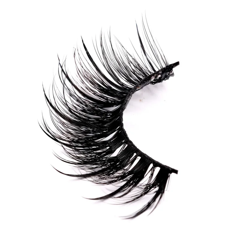 Wet Lash Spikes Volume Fluffy Full Strip Lashes Αξεσουάρ Μακιγιάζ Faux Mink Eye Lashes Πωλητής Wet Manga Lashes Ψεύτικες βλεφαρίδες — image 7