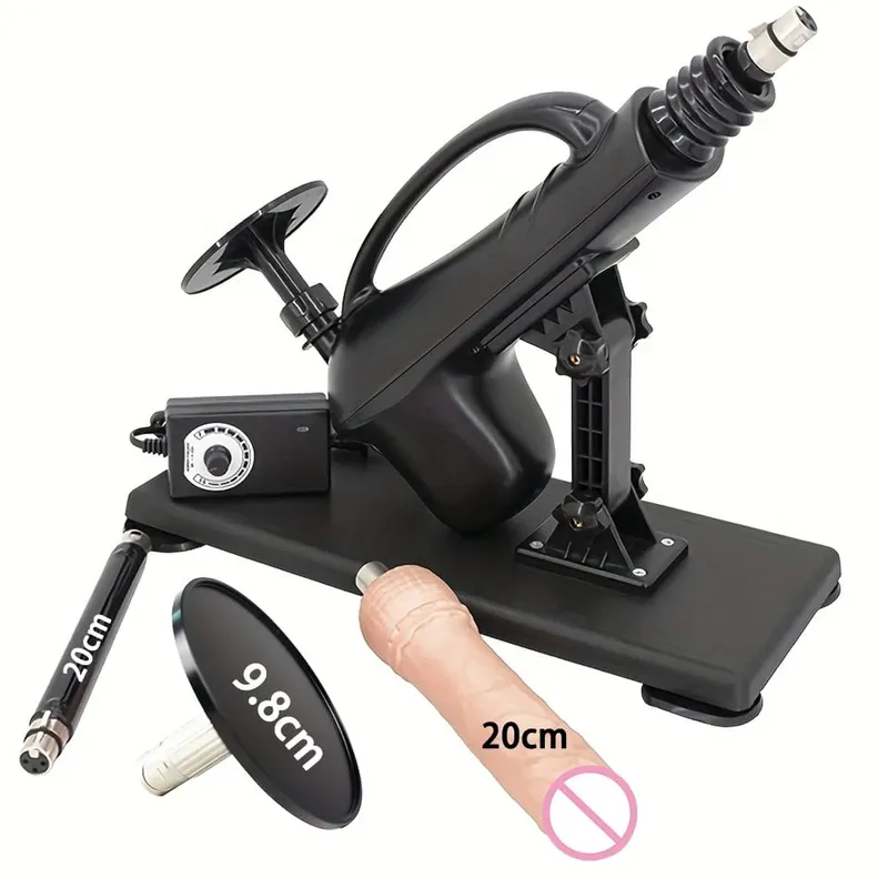 Αυτόματο σεξουαλικό μηχάνημα 3XLR Dildo Attachments Γυναικείο Αυνανισμό Δονητικό όπλο σεξουαλικά παιχνίδια για άνδρες ζευγάρια Προϊόντα ενηλίκων — image 10