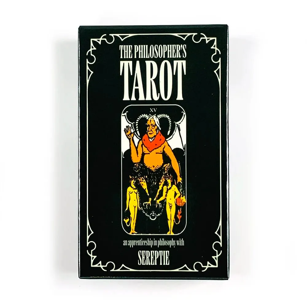 Νέο The Philosopher's Tarot Deck 78 Cards Αγγλική έκδοση Fate Prediction Πνευματικό επιτραπέζιο παιχνίδι μαντείας για αρχάριους Ταρώ — image 2