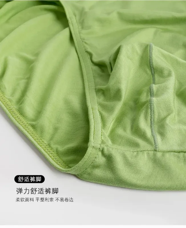 3PCS/Lot Men's Underwear Modal High Quality Soft Briefs Breathable Comfortable Youth Underpants Male Sexy U Bulge Pouch Panties — image 8