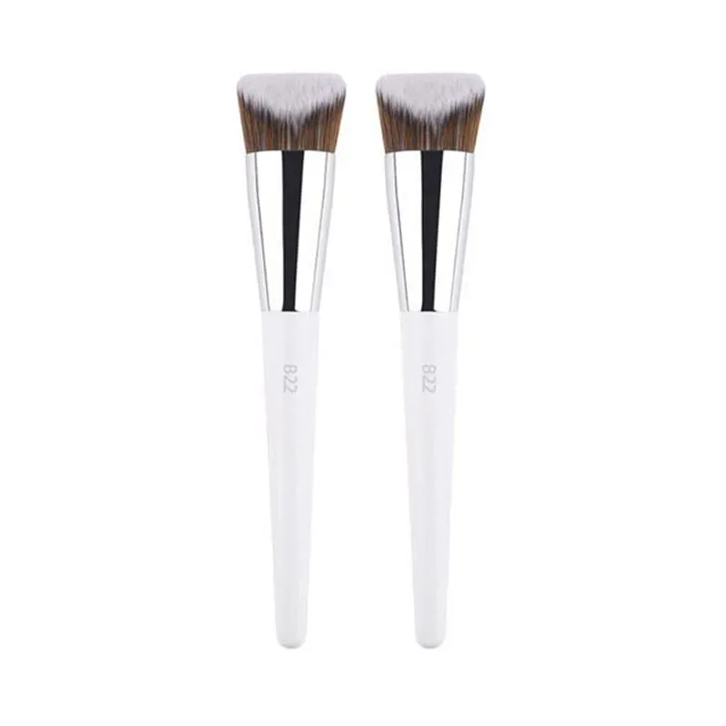 1pc White Powder Makeup Brushes 3D Liquid Foundation Base Make up Brush Eyeshadow blending Detail Face Eye Concealer Beauty tool — image 26