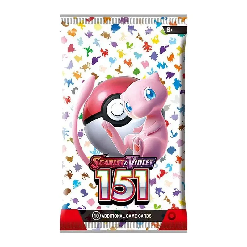 Pokémon PRISMATIC EVOLUTIONS SURGING SPARKS SCARLET&VIOLE 151 Booster Display Box Pokemon Booster Cards Playing Cards