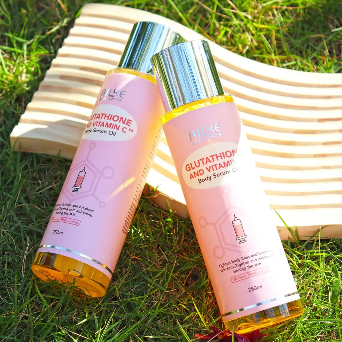 Vitamin C Moisturizing and Whitening Massage Essential Oil Smooth Skin Reduce Dark Spots For All Skin Types 250ml