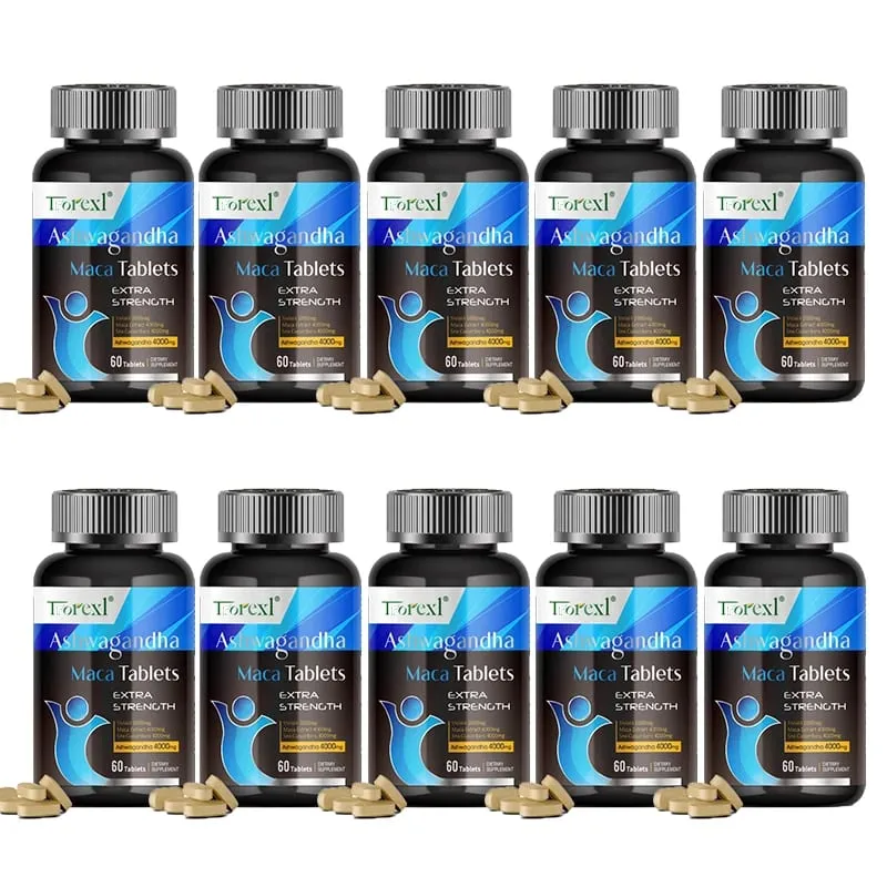 Ashwagandha Maca Tablets - Male Supplement - Endurance for Men