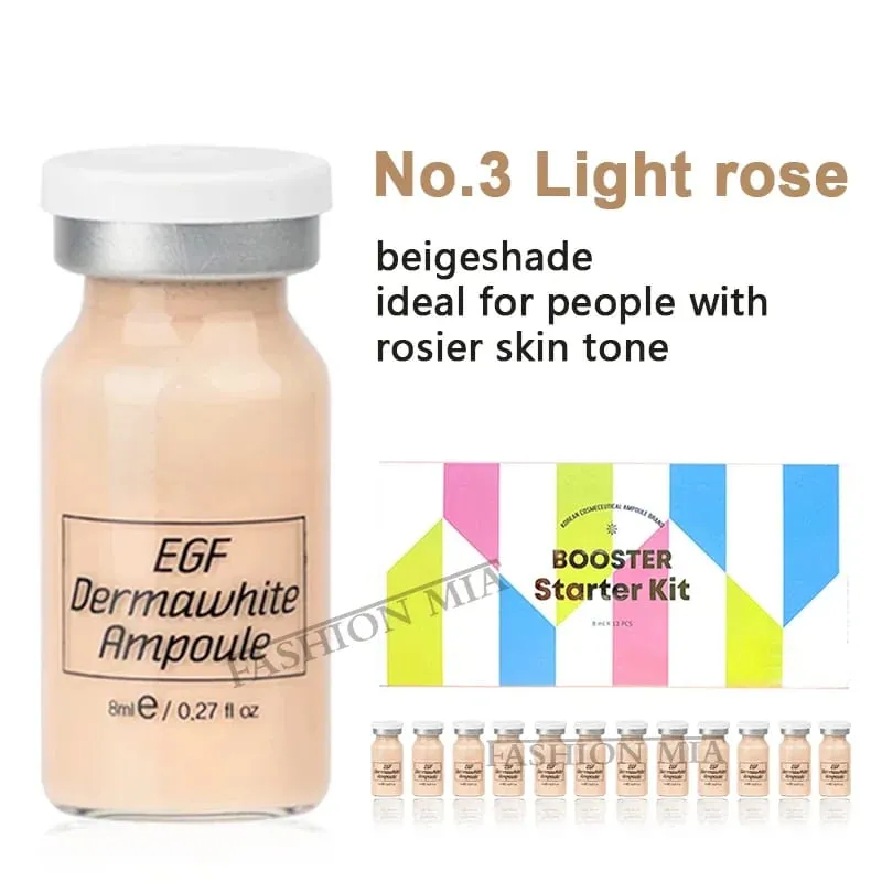 12 τμχ LAN FROST BB Cream Beginner Starter Kit 8ml Niacinamide Foundation Facial Skin Brightening CC Cream — image 18