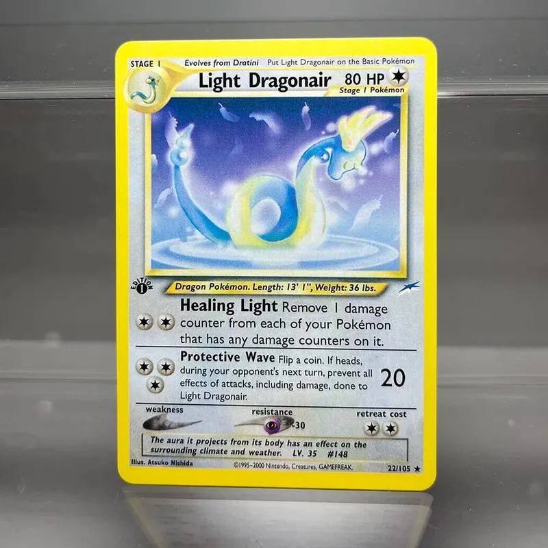 Neo Destiny Charizard PTCG Single Collection Card 1st Edition 1996 Tyranitar Gengar Card PKM Proxy Cards Toys Gifts — image 25