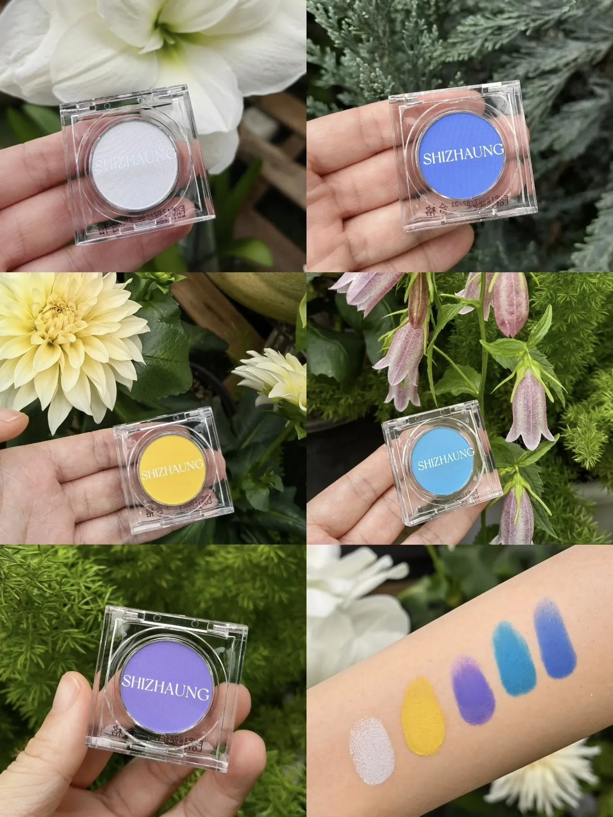 Chameleon Eyeshadow Powder Μονόχρωμη Matte Shimmer Metallic Glitter Gothic High Gloss High Colors Fine Flash που διαρκεί Μακιγιάζ ματιών — image 5