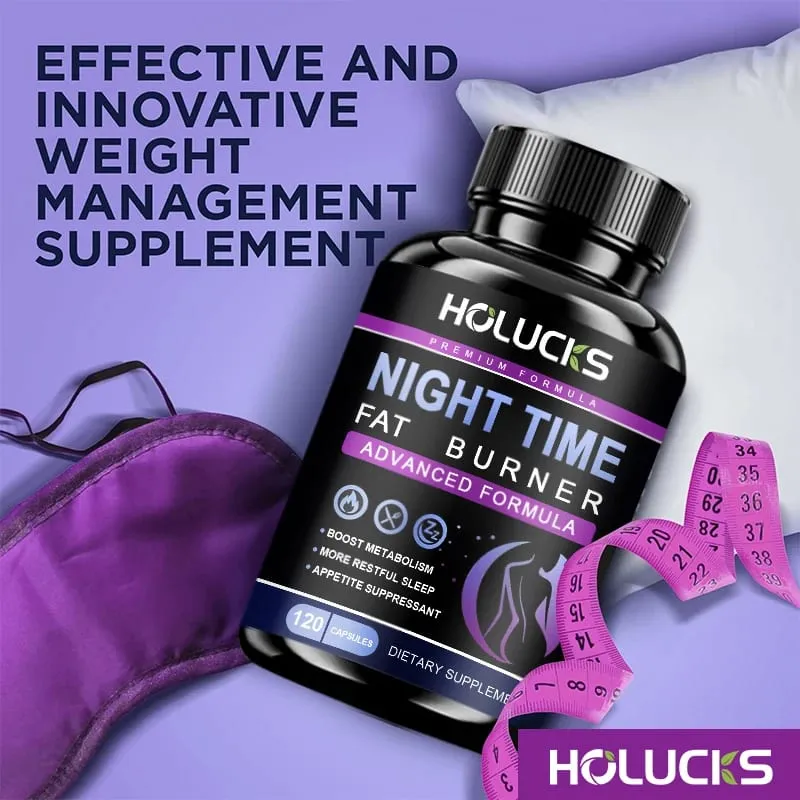 Extra Strength Night Fat Burner Promote Fast Sleep Onset Boosts Metabolism & Balances Cortisol Reduce Nighttime Cravings — image 6