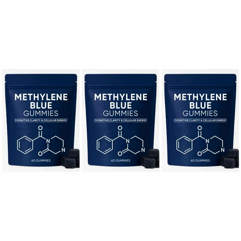Methylene Blue Compound Gummies 5mg 30/60 Ct Γεύση Μύρτιλλου για Διαρκή Ενέργεια Ψυχική Διαύγεια και Κυτταρική Υποστήριξη Διάθεσης — image 10