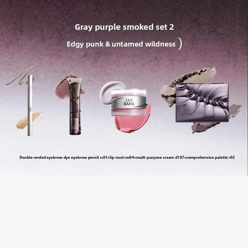 Σετ μακιγιάζ για ολόκληρο πρόσωπο Lip Gloss Lip Mud All-in-One Παλέτα Διπλής Χρήσης Ρουζ & Pendant Beauty Collection 4 τμχ Κιτ μακιγιάζ — image 10