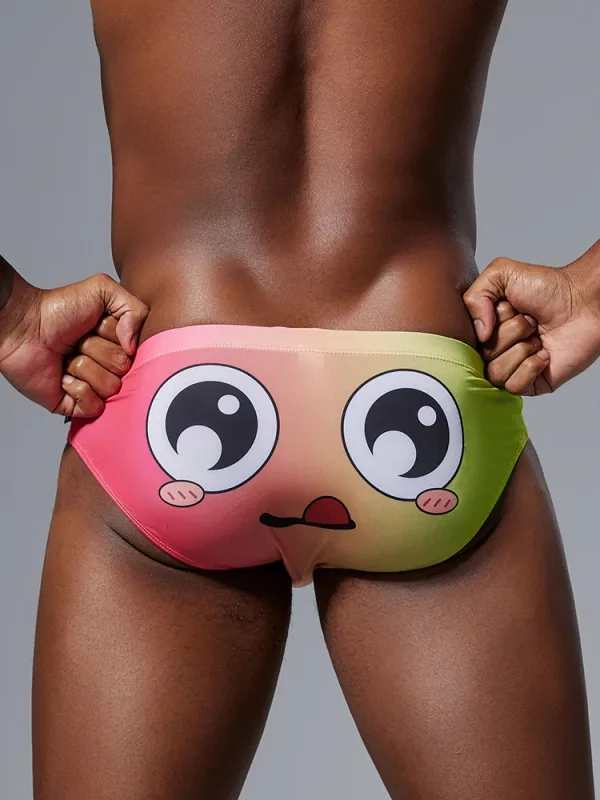 Men's triangular underwear with ice silk thin design, fast drying, high elasticity, low waist, sexy, slim fit, youth fashion — image 19