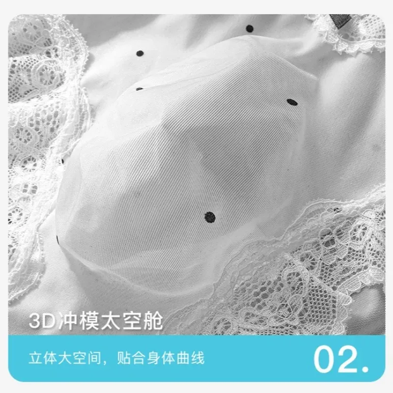 Men Sexy Lace Briefs Sweet Women Style Panties for Men Mid Waist Sheer Ice Silk Seamless Underwear Stretch U Convex Underpant — image 7