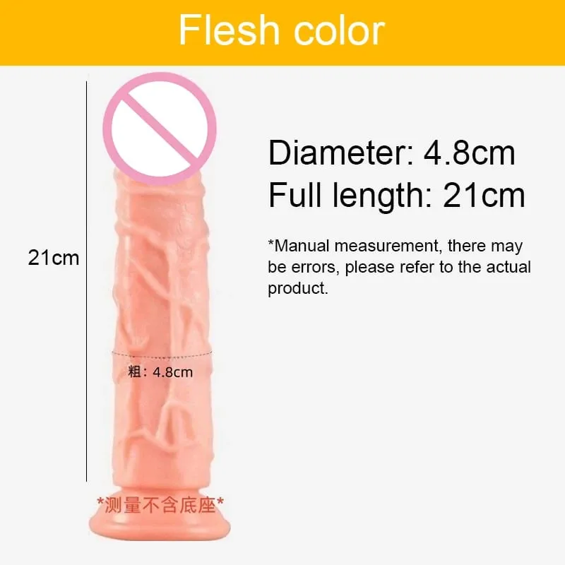 Βεντούζα πολλαπλών στυλ Dildo χρώματος σάρκας Dildo Big Dick Θηλυκό Αυνανιστής Κλειτορικός διεγέρτης Λεσβιακά σεξουαλικά παιχνίδια για γυναίκες
