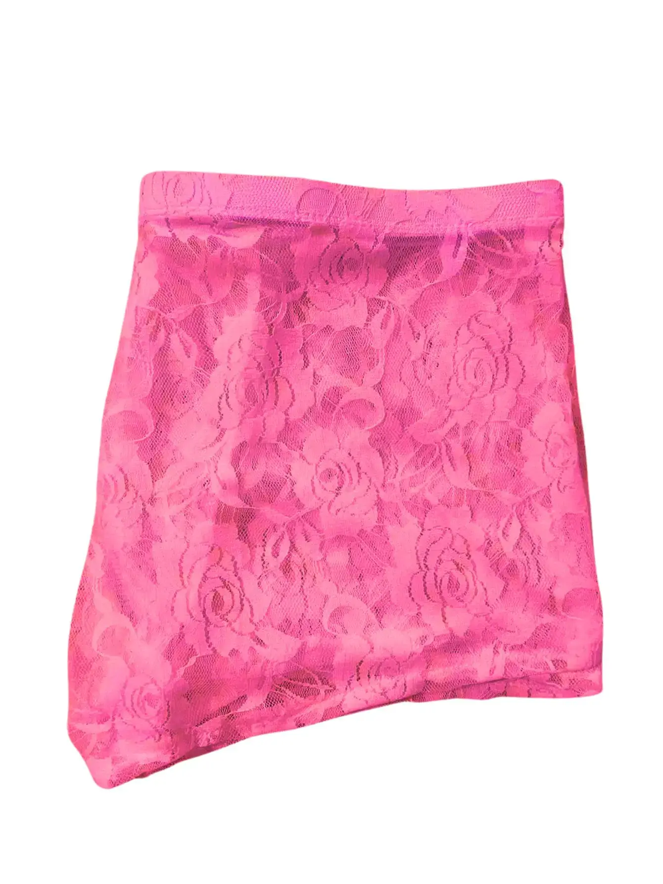 1Pc Men's Fashion New Design Sexy Lace Embroidery, High Elasticity Transparent Lace Flat Corner Underwear, Sexy, Ice Silk 3256811662670417 — image 11