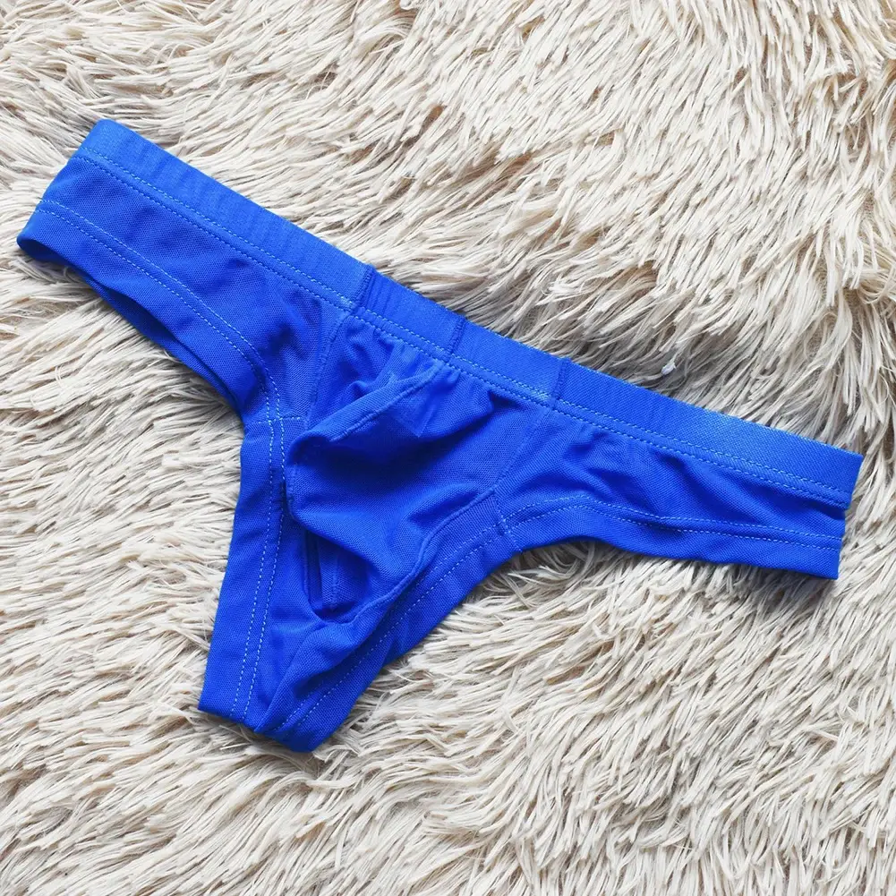Men G Strings Transparent Mesh Low Waist Sissy Pouch Sexy Lingerie Ultra Hot Underwear For Man Japanese Thongs Men's Underpants — image 21