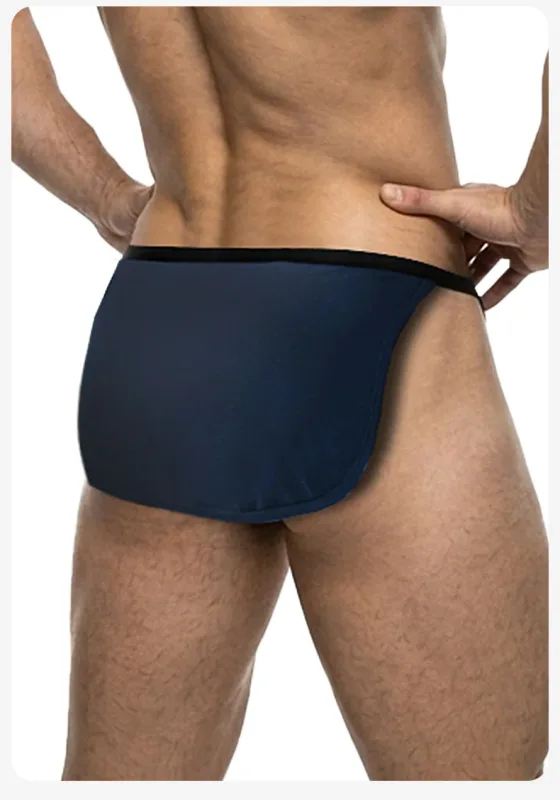 3PCS Men's Japanese Style Fundoshi Cotton Underwear, Breathable Comfort Sports Thong for Men, No Pouch, Sexy Loincloth Private — image 14