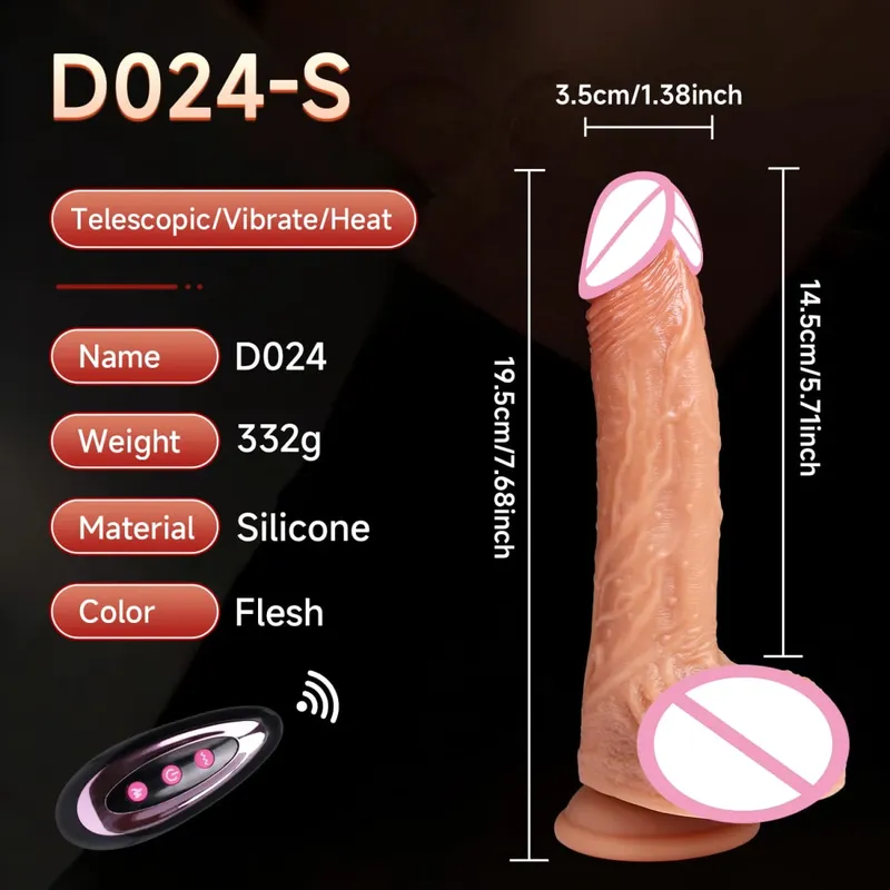 Wearable Realistic Dildo Vibrator Thrusting Penis Penetration Anal Vibration Adult Dildos Anal Sex Toy for Women Vibrators 18+ — image 11