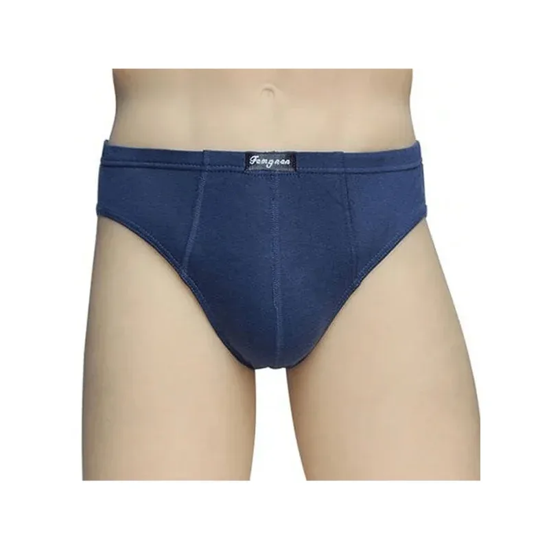 6pcs Random100% Cotton Mens Briefs Plus Size Underwear 5XL/6XL Men's Breathable Solid Sexy Comfortable Shorts — image 3