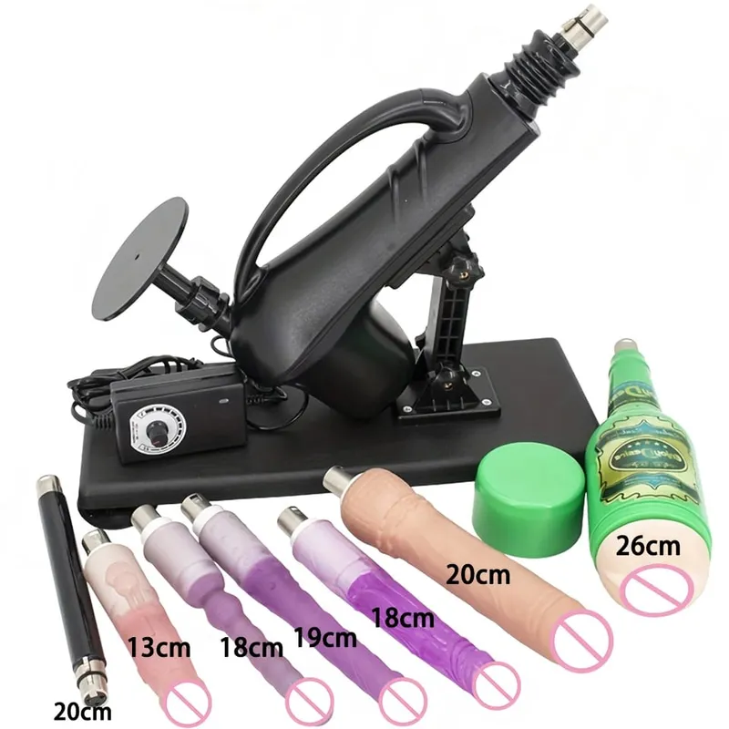Αυτόματο σεξουαλικό μηχάνημα 3XLR Dildo Attachments Γυναικείο Αυνανισμό Δονητικό όπλο σεξουαλικά παιχνίδια για άνδρες ζευγάρια Προϊόντα ενηλίκων — image 17