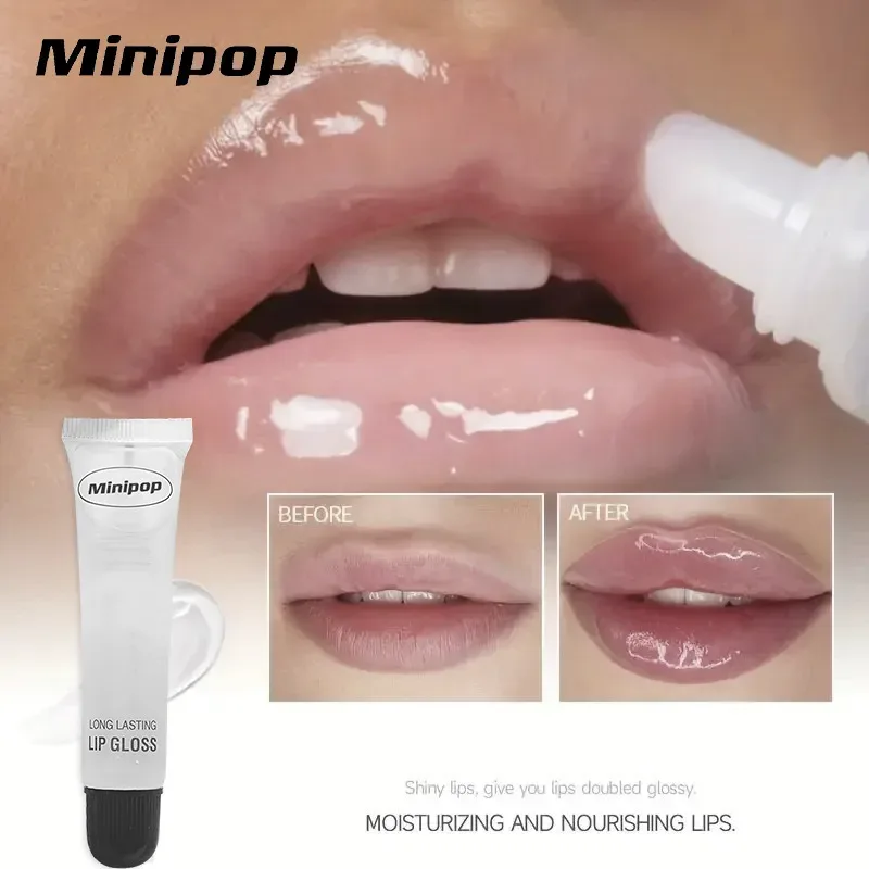 2/3/6 τμχ Ενυδατικό Clear Lip Gloss μεγάλης διάρκειας | Μη κολλώδες λάδι βάσης για τα χείλη Καλλυντικά για φινίρισμα υψηλής λάμψης 18ml — image 3