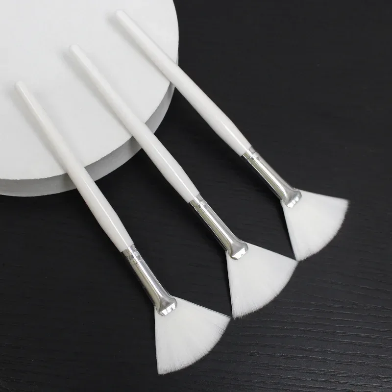 3-10 pçs pincéis faciais práticos diy máscara facial conjunto de escova macio ventilador pincéis de maquiagem ferramentas cosméticos para mulheres pincéis de maquiagem de beleza