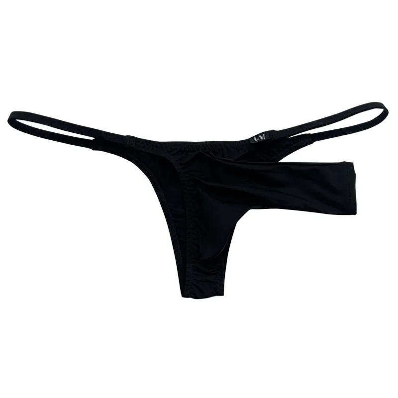 Sissy Sexy Mens Long Sleeve Open Crotch Bikini Soft Stretch Separated Pouch Breathable Sleep Loungewear Underwear — image 11